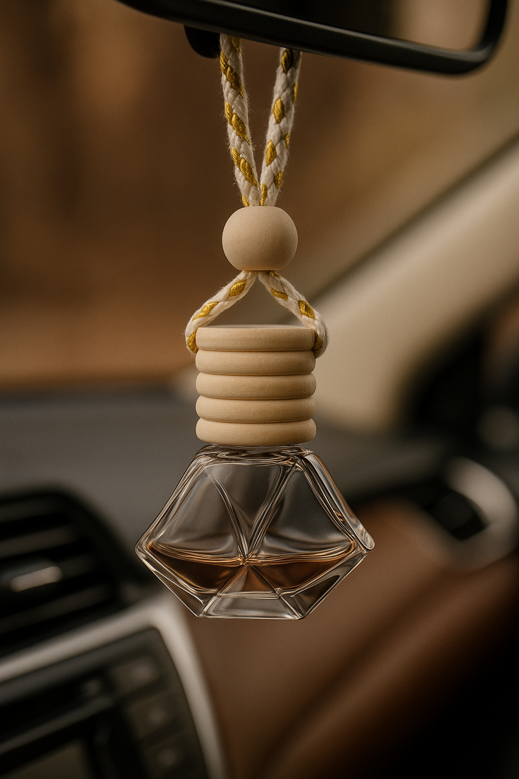 Car Air Freshener Diffuser - (Glass)